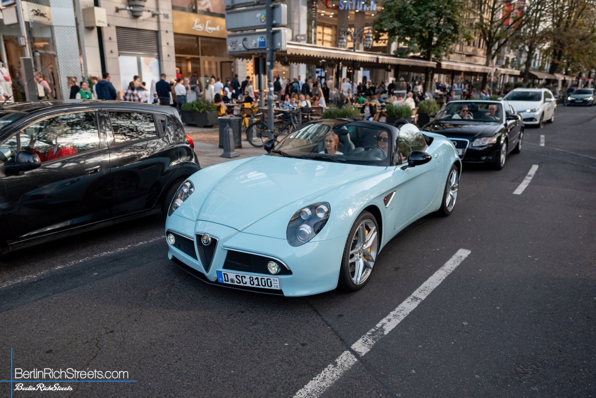 Alfa Romeo 8C Spider spotted in Düsseldorf — BerlinRichStreets